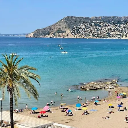 Sicht Auf Ifach, Hafen Und * Calpe