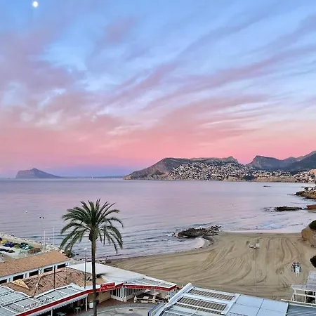 Sicht Auf Ifach, Hafen Und * Calpe