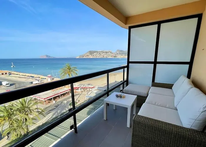 Lejlighed Sicht Auf Ifach, Hafen Und Calpe