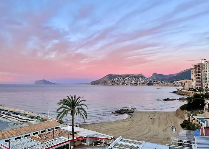 Sicht Auf Ifach, Hafen Und * Calpe