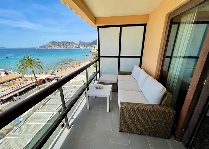Sicht Auf Ifach, Hafen Und Lejlighed *